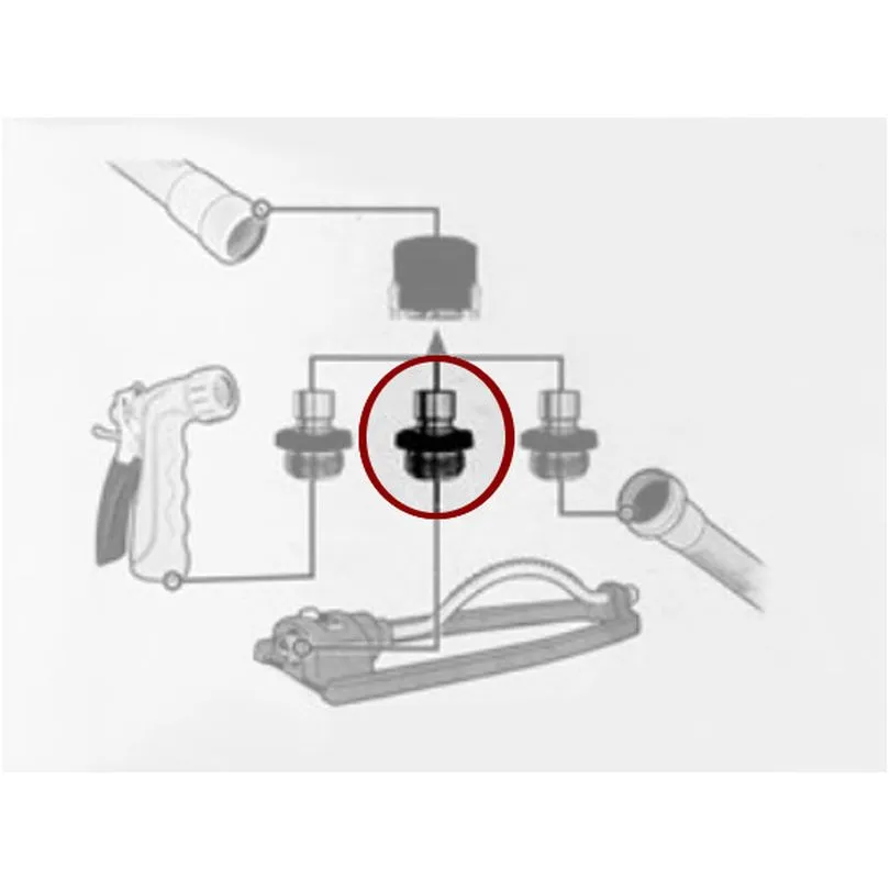QUICK HOSE CONNECTOR 3PK
